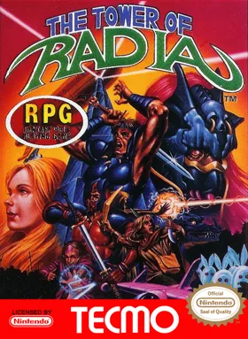 Tower of Radia (USA) (Proto) box cover front